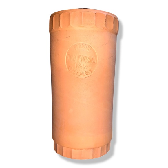 VTG Wine Color Vino Fresco Terracotta Wine Cooler Made in Italy - Picture 2 of 6